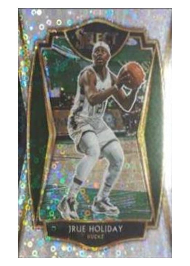 2020-21 Panini Select Base Set Jrue Holiday Disco Prizm #118 card