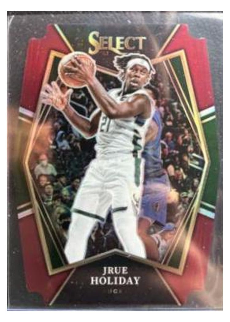 2020-21 Panini Select Base Set Jrue Holiday #118 card