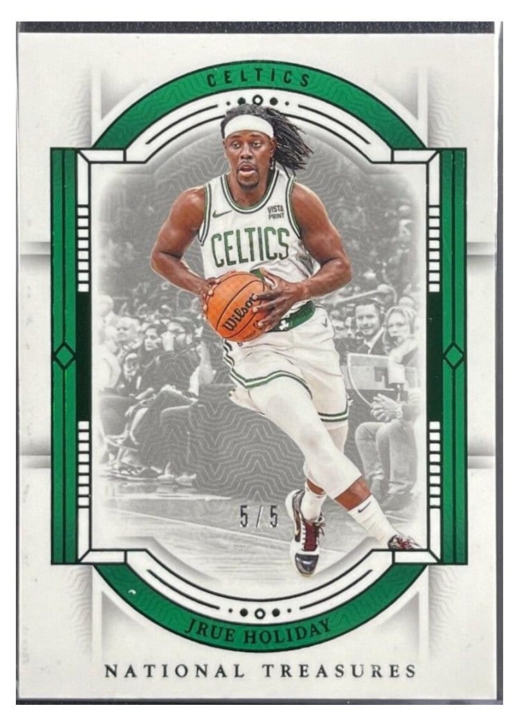 2023-24 Panini National Treasures Base Set Jrue Holiday #97 card