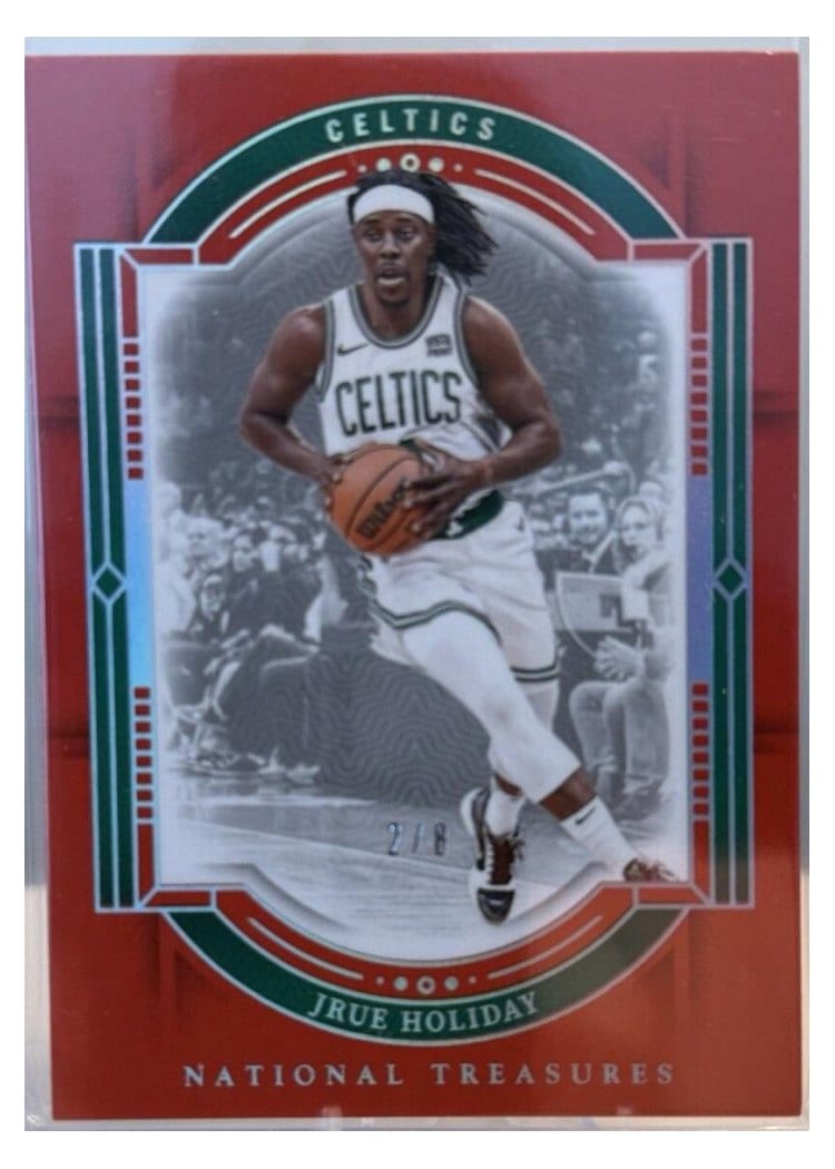 2023-24 Panini National Treasures Base Set Jrue Holiday #97 card