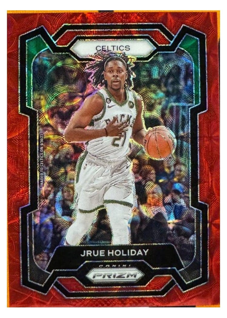 2023-24 Panini Prizm Base Set Jrue Holiday #107 card