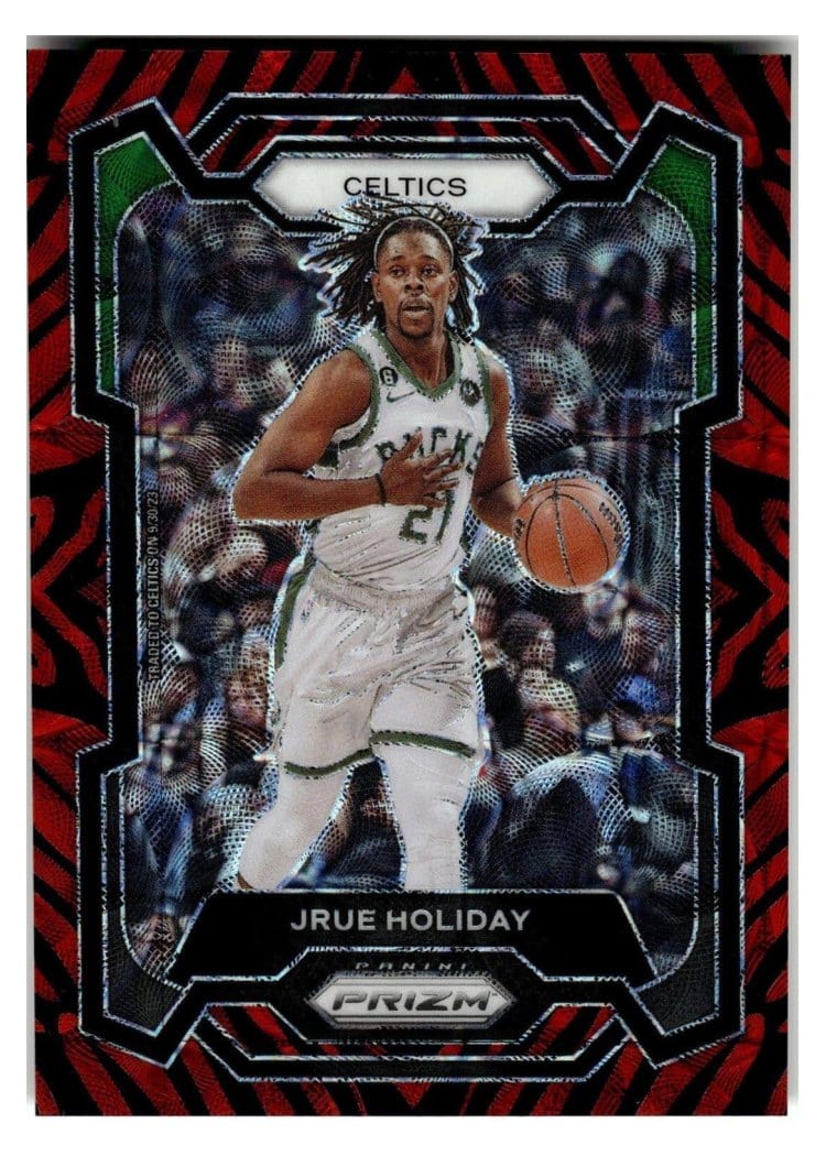 2023-24 Panini Prizm Base Set Jrue Holiday #107 card