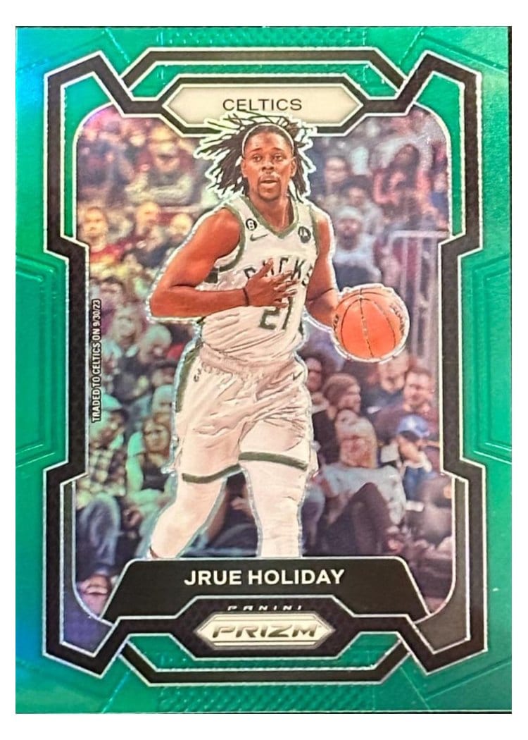 2023-24 Panini Prizm Base Set Jrue Holiday #107 card