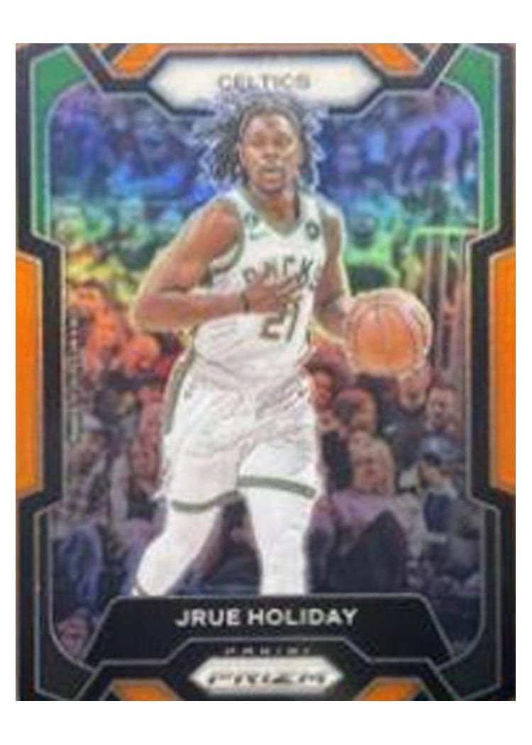 2023-24 Panini Prizm Base Set Jrue Holiday #107 card