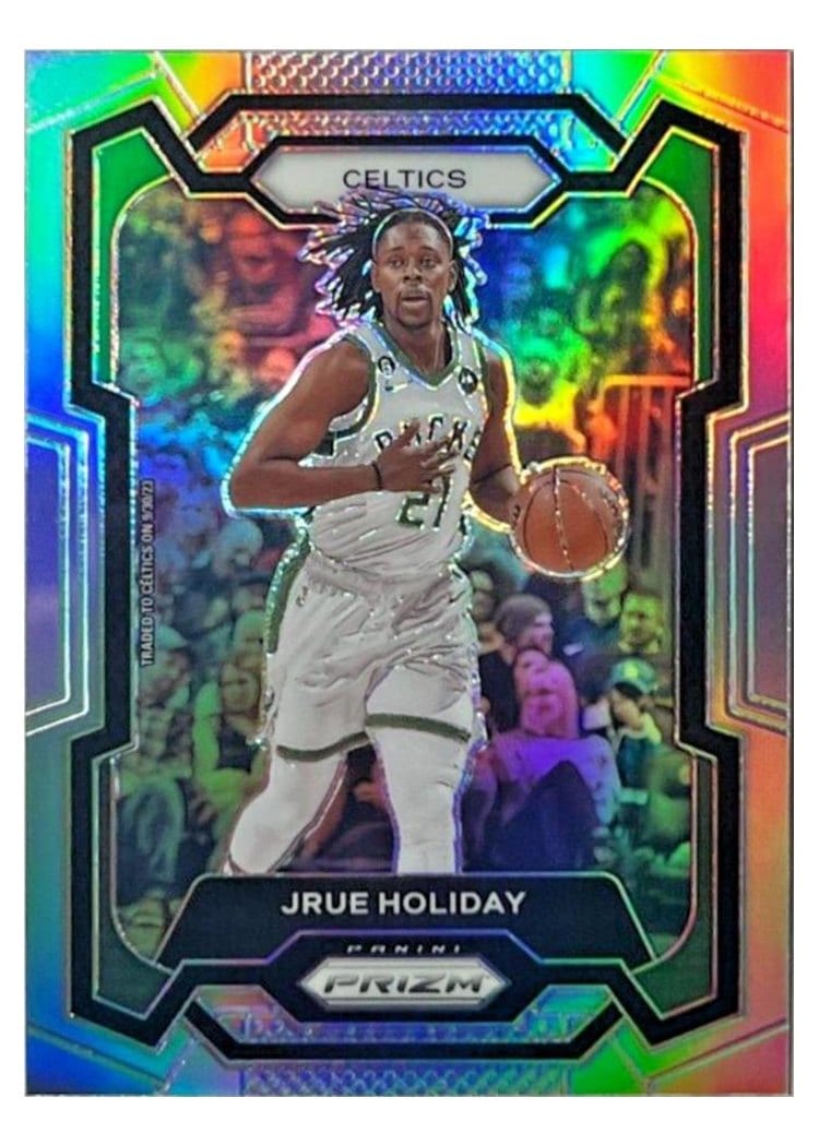 2023-24 Panini Prizm Base Set Jrue Holiday #107 card