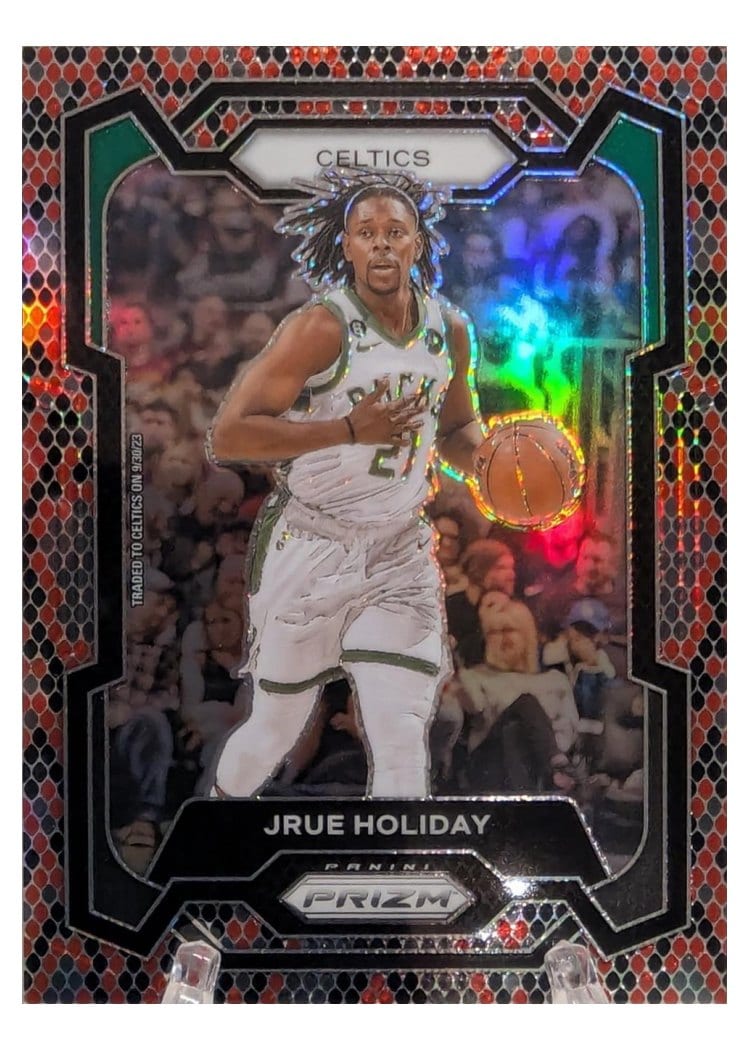 2023-24 Panini Prizm Base Set Jrue Holiday #107 card