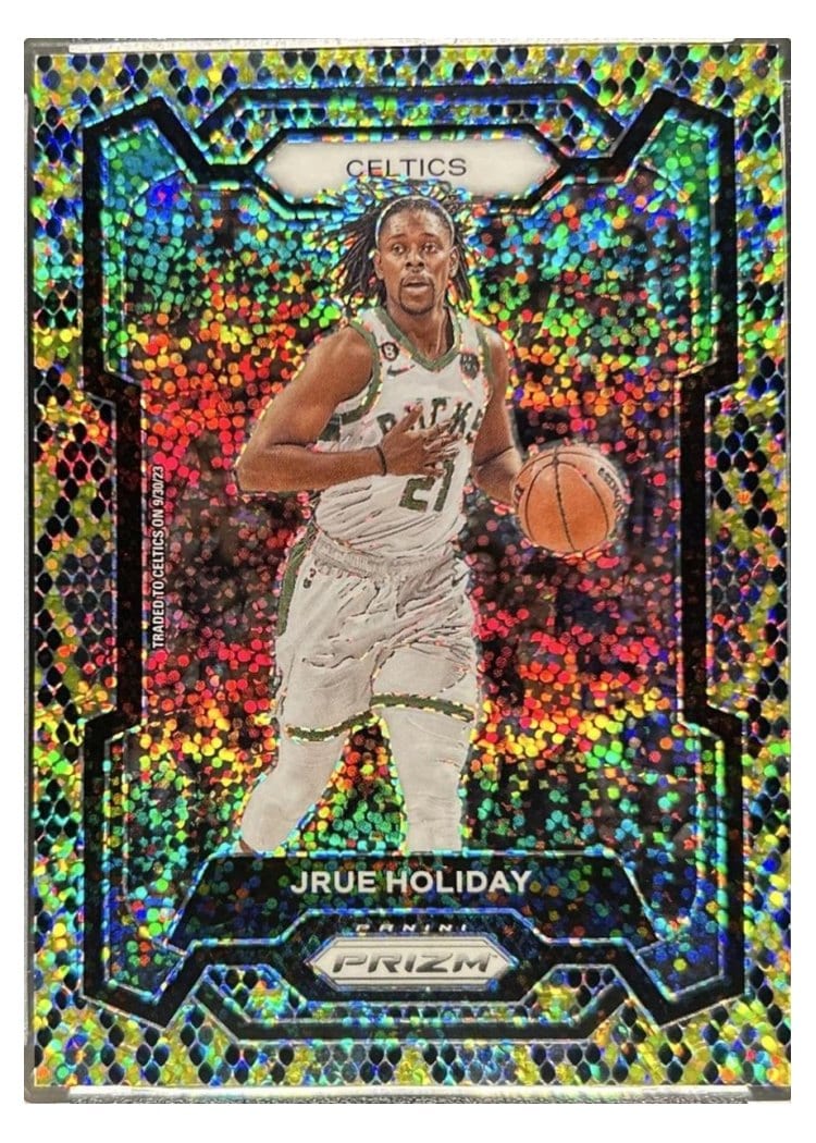 2023-24 Panini Prizm Base Set Jrue Holiday #107 card