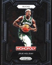 2023-24 Panini Prizm Monopoly Base Set Jrue Holiday #51 card