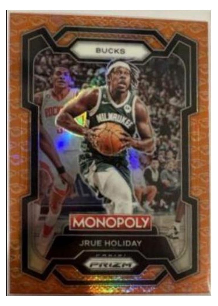 2023-24 Panini Prizm Monopoly Base Set Jrue Holiday #51 card