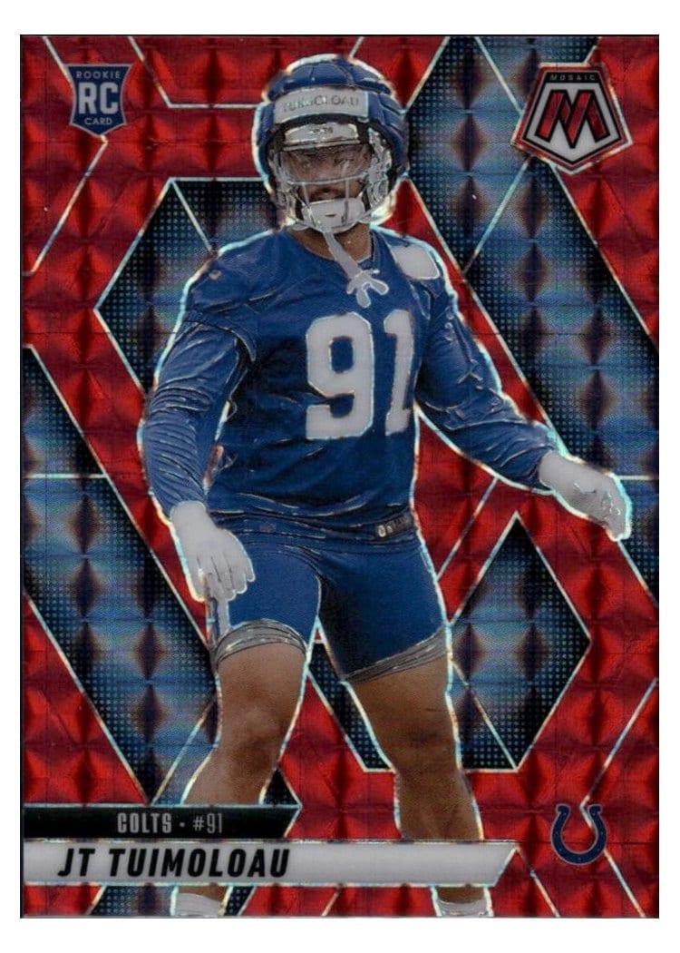 2025 Panini Mosaic Base Set JT Tuimoloau #387 card