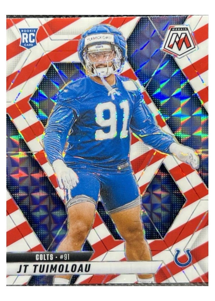 2025 Panini Mosaic Base Set JT Tuimoloau #387 card