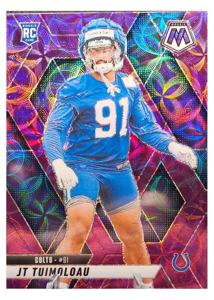 2025 Panini Mosaic Base Set JT Tuimoloau #387 card
