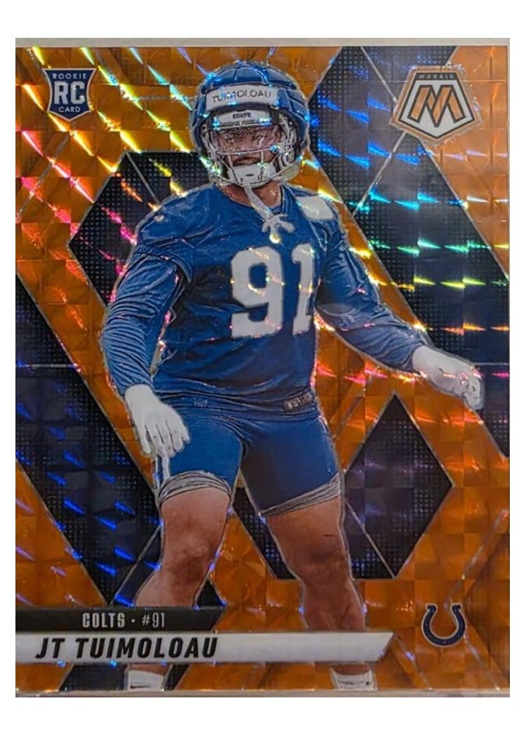2025 Panini Mosaic Base Set JT Tuimoloau #387 card