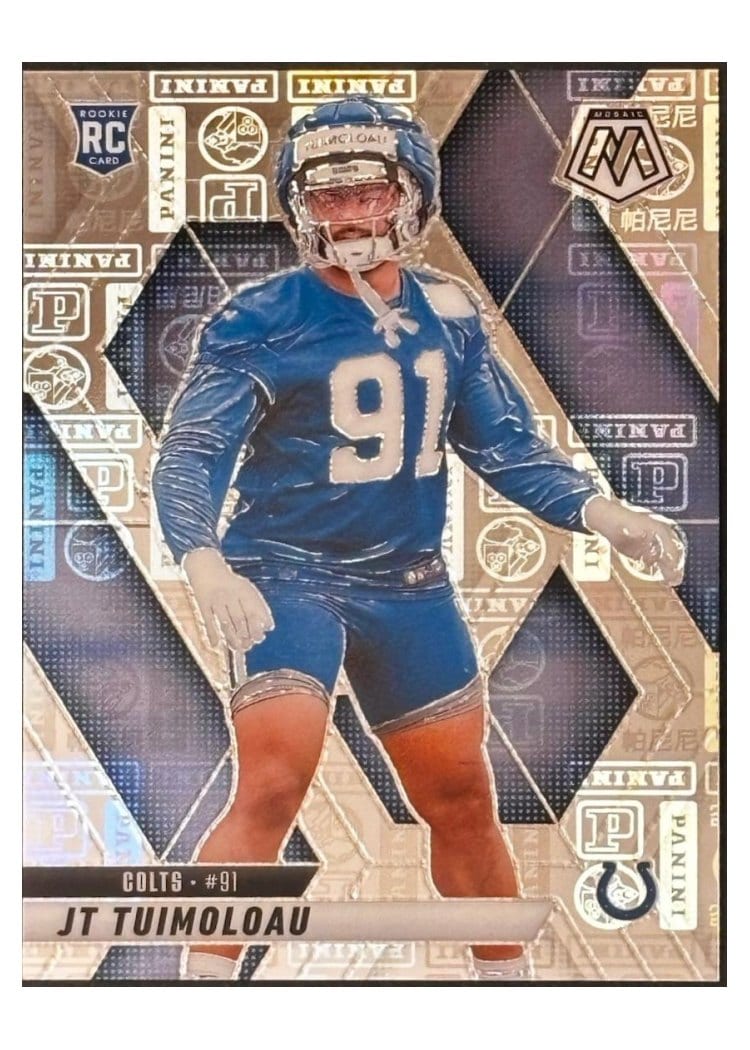 2025 Panini Mosaic Base Set JT Tuimoloau #387 card