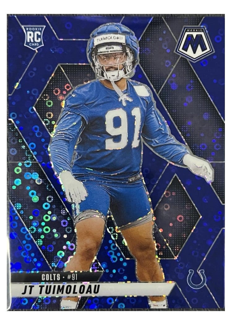 2025 Panini Mosaic Base Set JT Tuimoloau #387 card