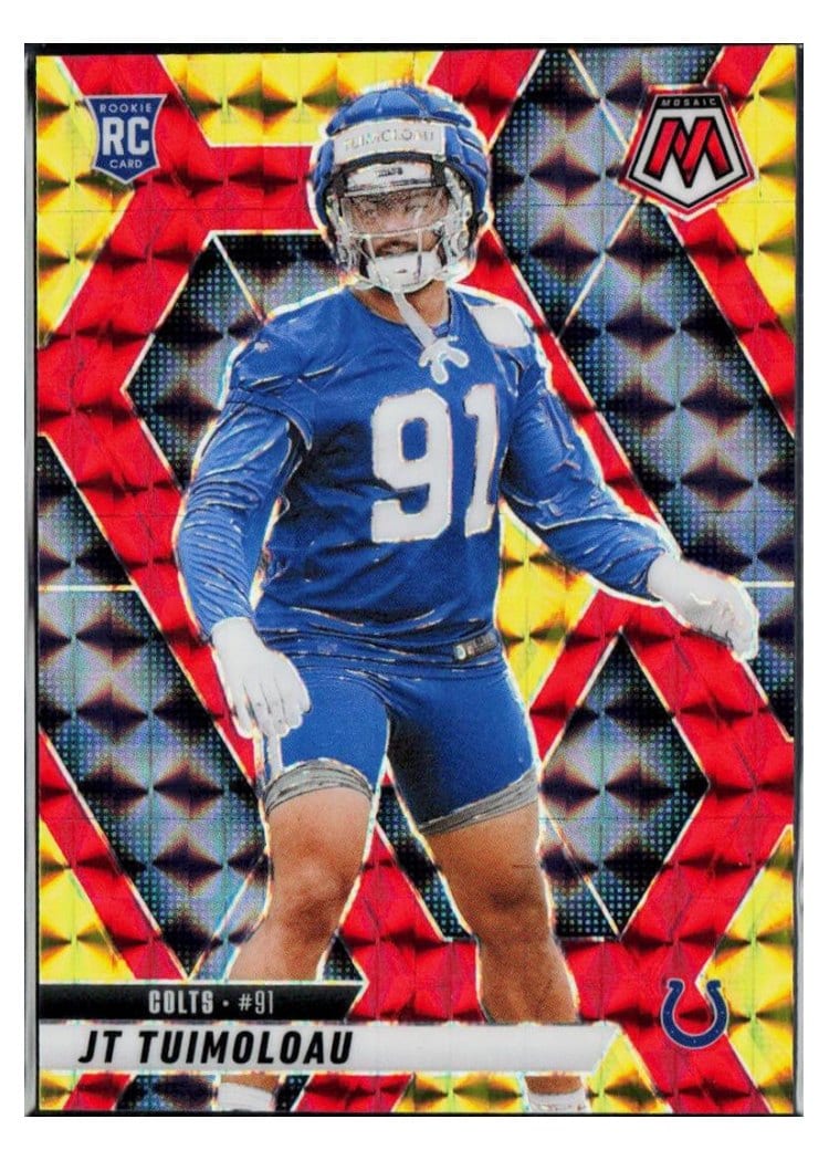 2025 Panini Mosaic Base Set JT Tuimoloau #387 card