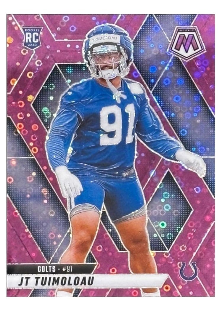 2025 Panini Mosaic Base Set JT Tuimoloau #387 card