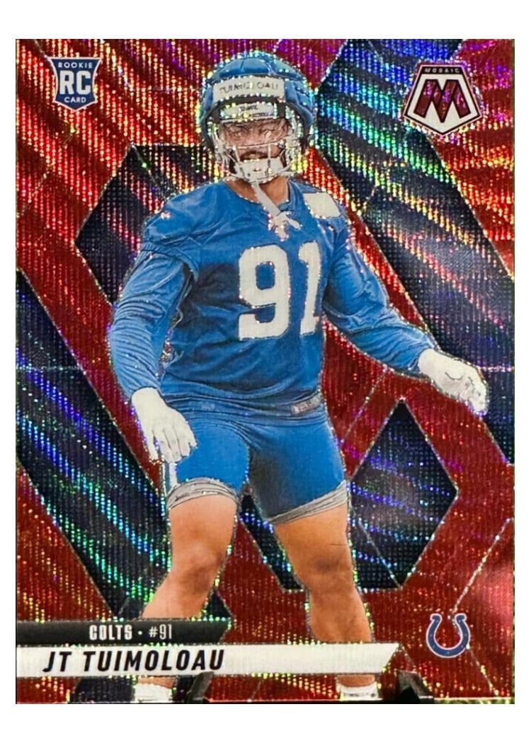 2025 Panini Mosaic Base Set JT Tuimoloau #387 card