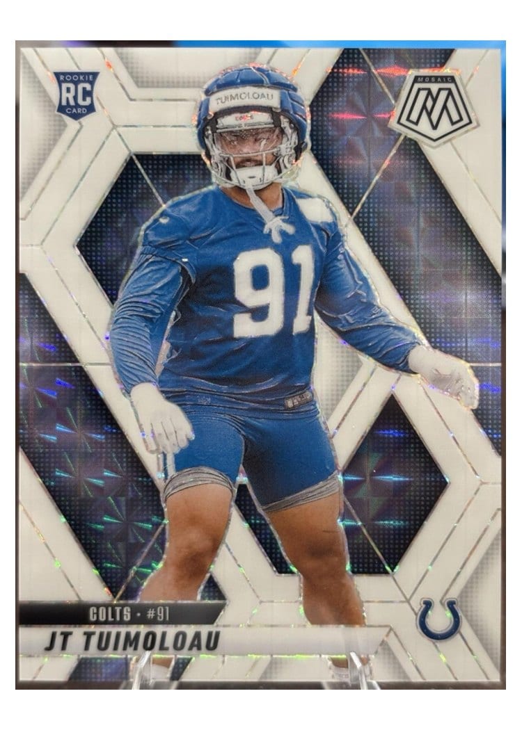 2025 Panini Mosaic Base Set JT Tuimoloau #387 card