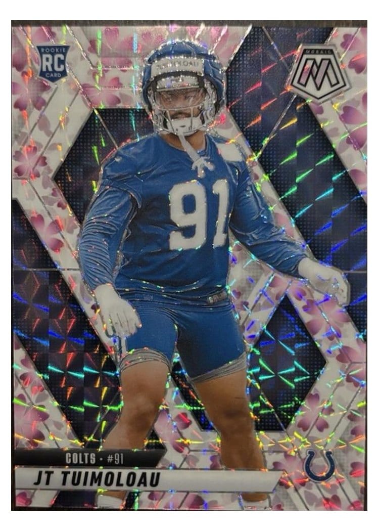 2025 Panini Mosaic Base Set JT Tuimoloau #387 card
