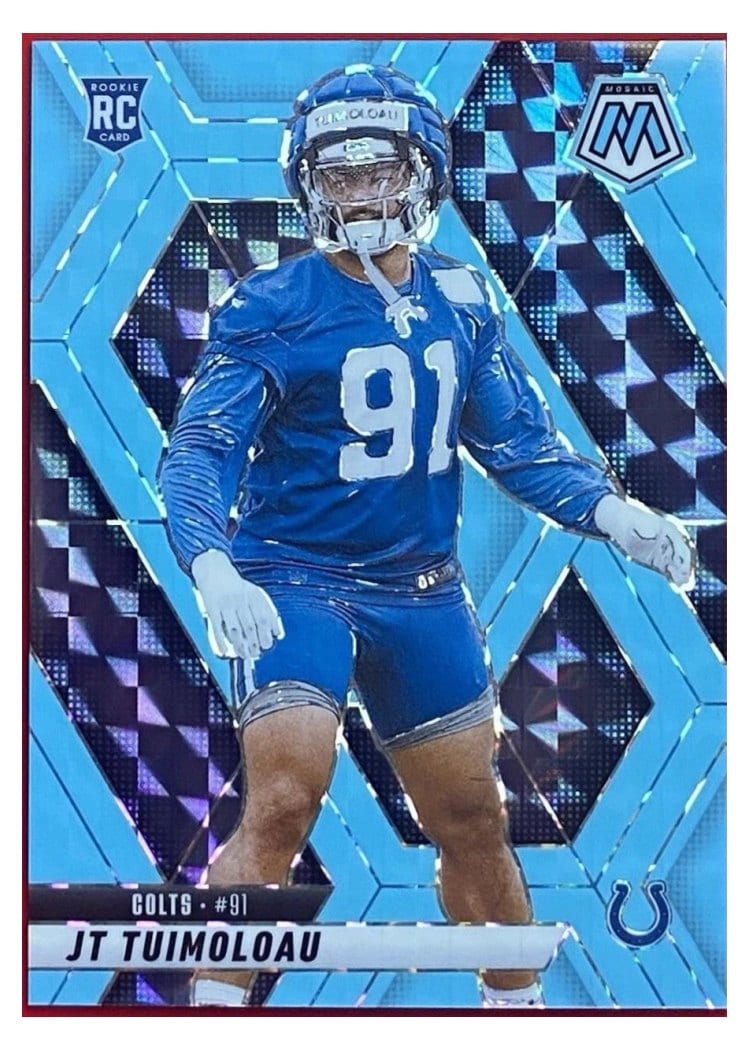 2025 Panini Mosaic Base Set JT Tuimoloau #387 card