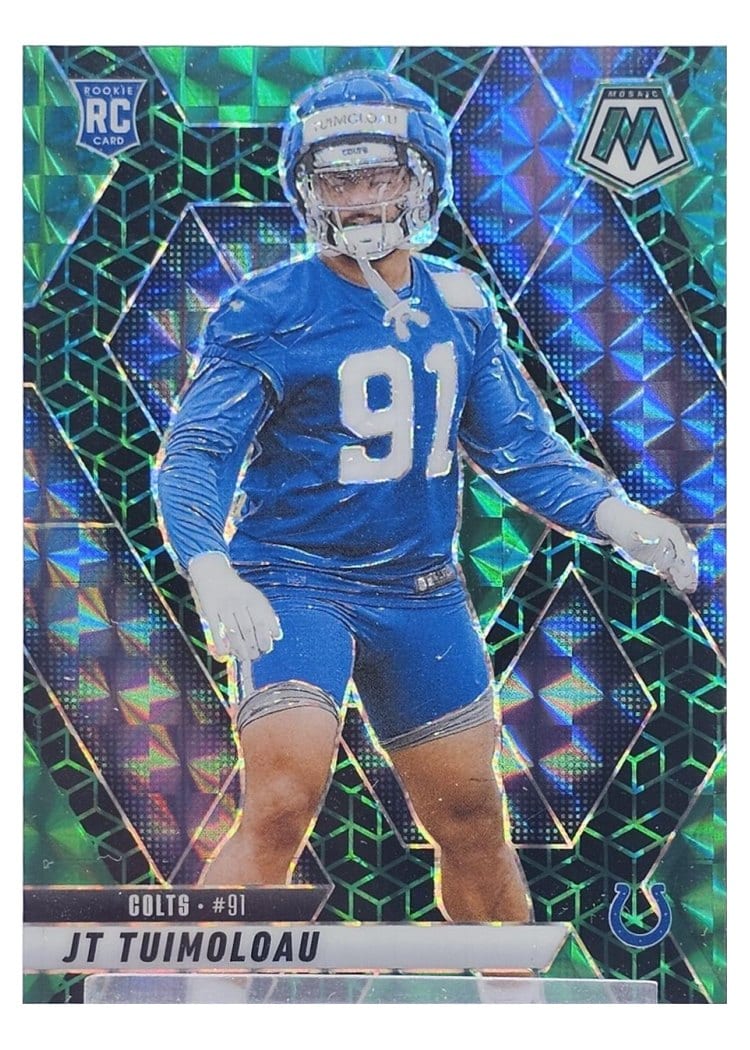 2025 Panini Mosaic Base Set JT Tuimoloau #387 card