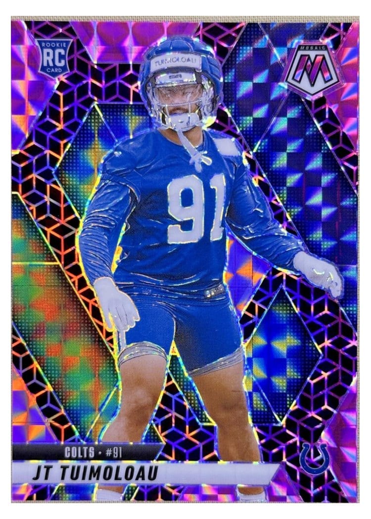 2025 Panini Mosaic Base Set JT Tuimoloau #387 card