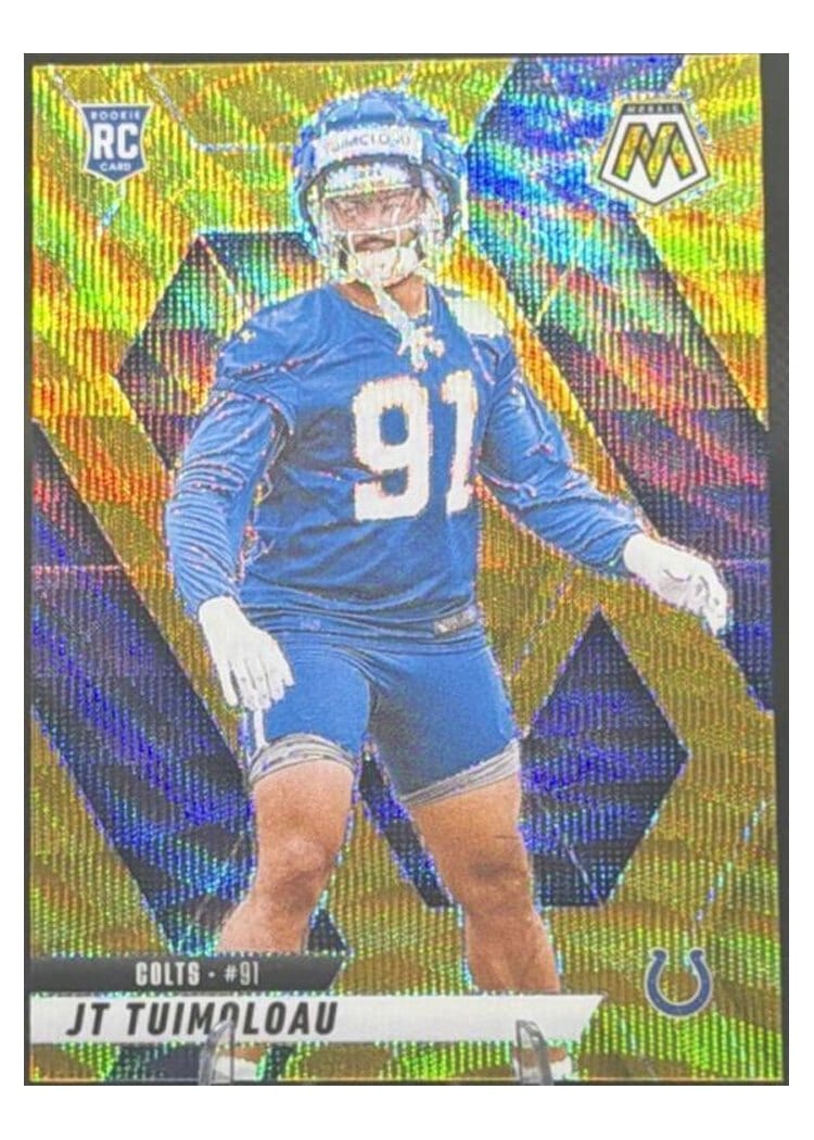 2025 Panini Mosaic Base Set JT Tuimoloau #387 card