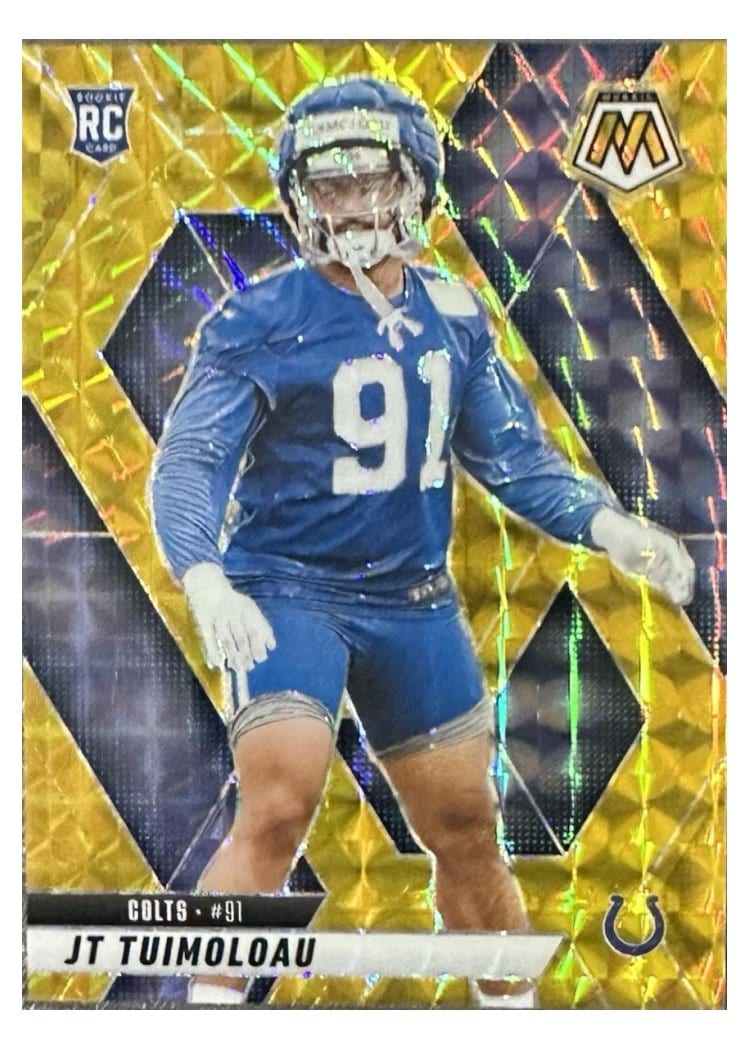 2025 Panini Mosaic Base Set JT Tuimoloau #387 card