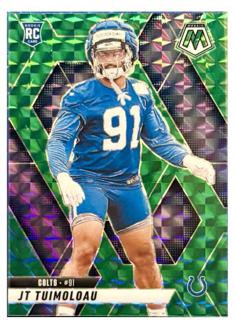 2025 Panini Mosaic Base Set JT Tuimoloau #387 card