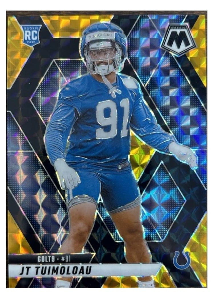 2025 Panini Mosaic Base Set JT Tuimoloau #387 card