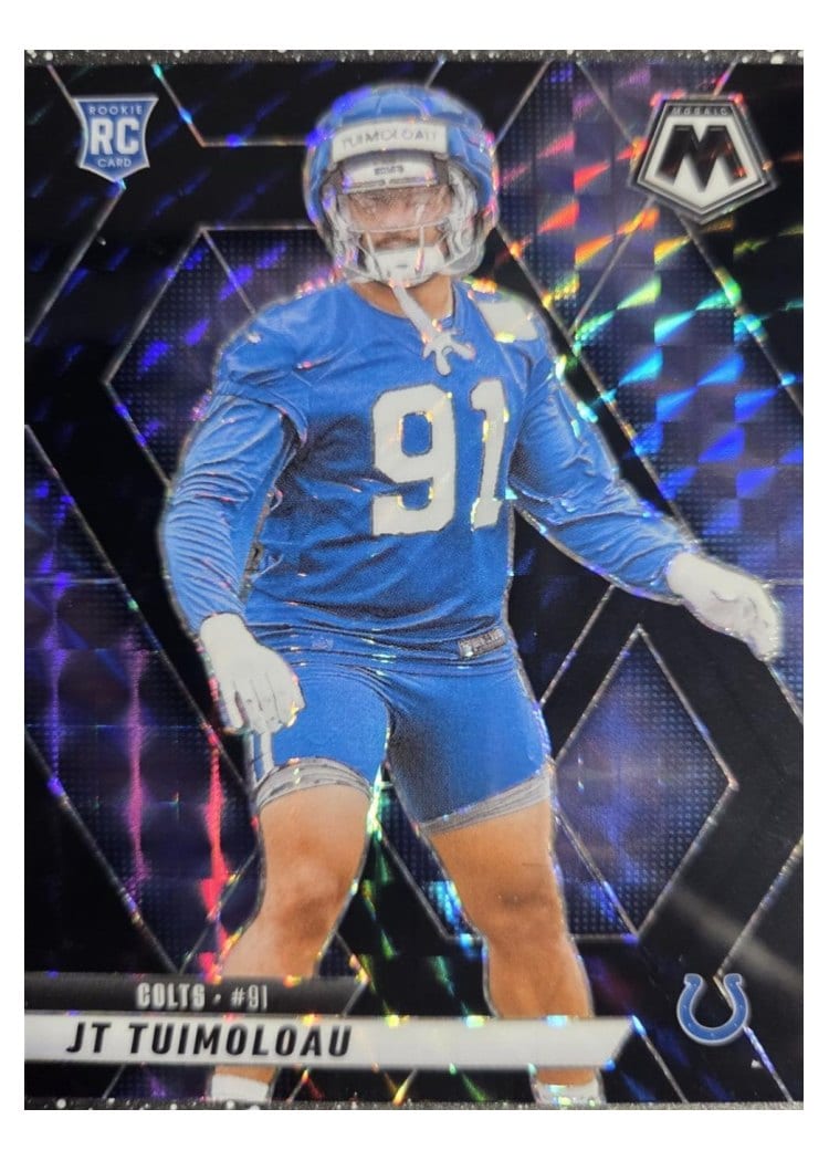 2025 Panini Mosaic Base Set JT Tuimoloau #387 card