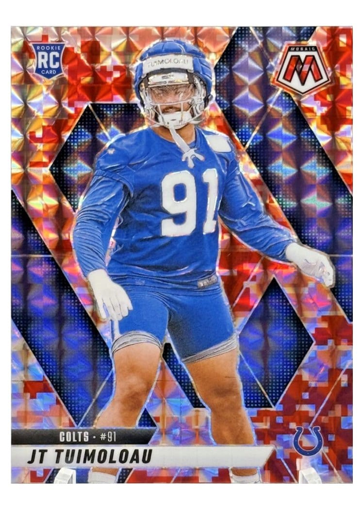 2025 Panini Mosaic Base Set JT Tuimoloau #387 card