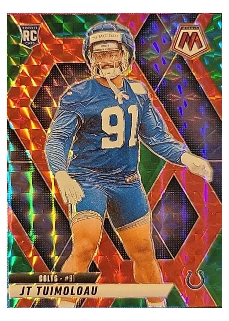 2025 Panini Mosaic Base Set JT Tuimoloau #387 card