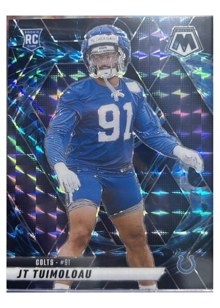 2025 Panini Mosaic Base Set JT Tuimoloau Genesis #387 card