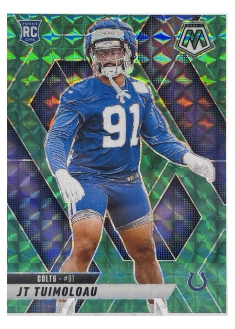2025 Panini Mosaic Base Set JT Tuimoloau #387 card