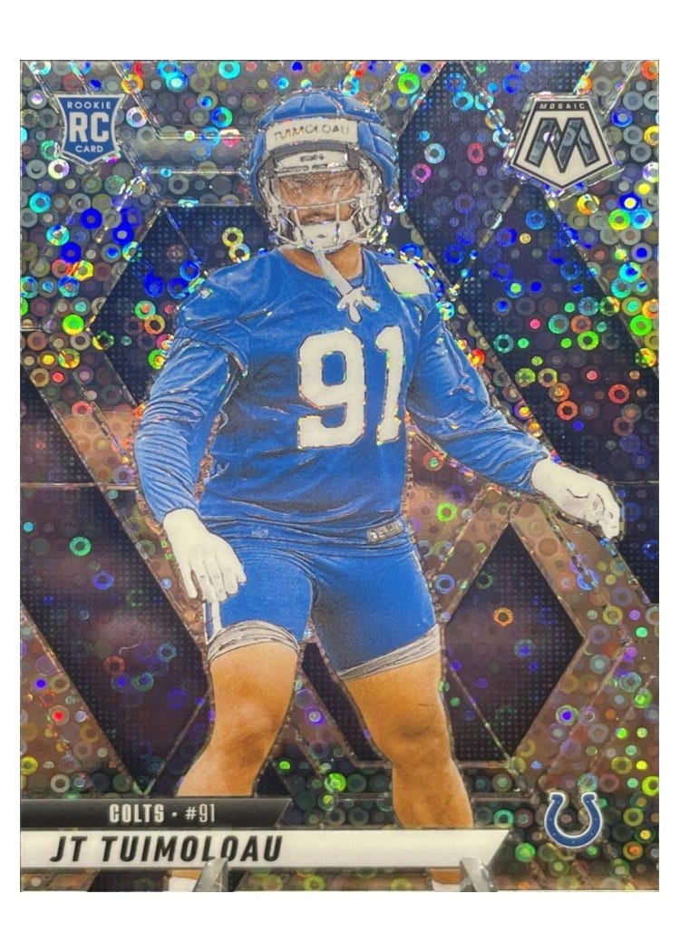 2025 Panini Mosaic Base Set JT Tuimoloau #387 card