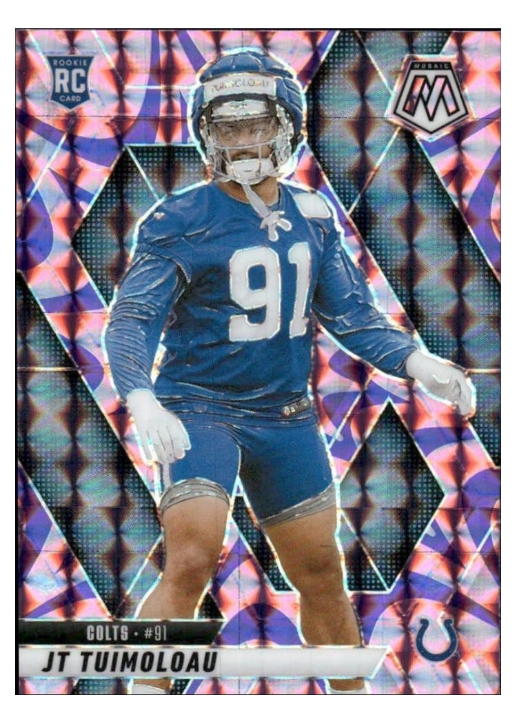 2025 Panini Mosaic Base Set JT Tuimoloau #387 card