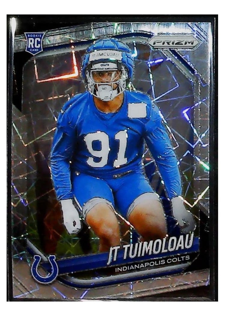2025 Panini Prizm Base Set JT Tuimoloau #324 card