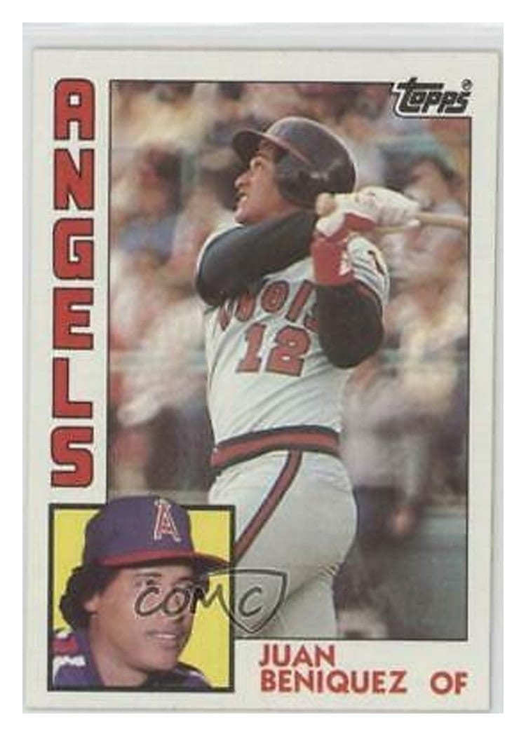 1984 Topps Juan Beniquez #53 card
