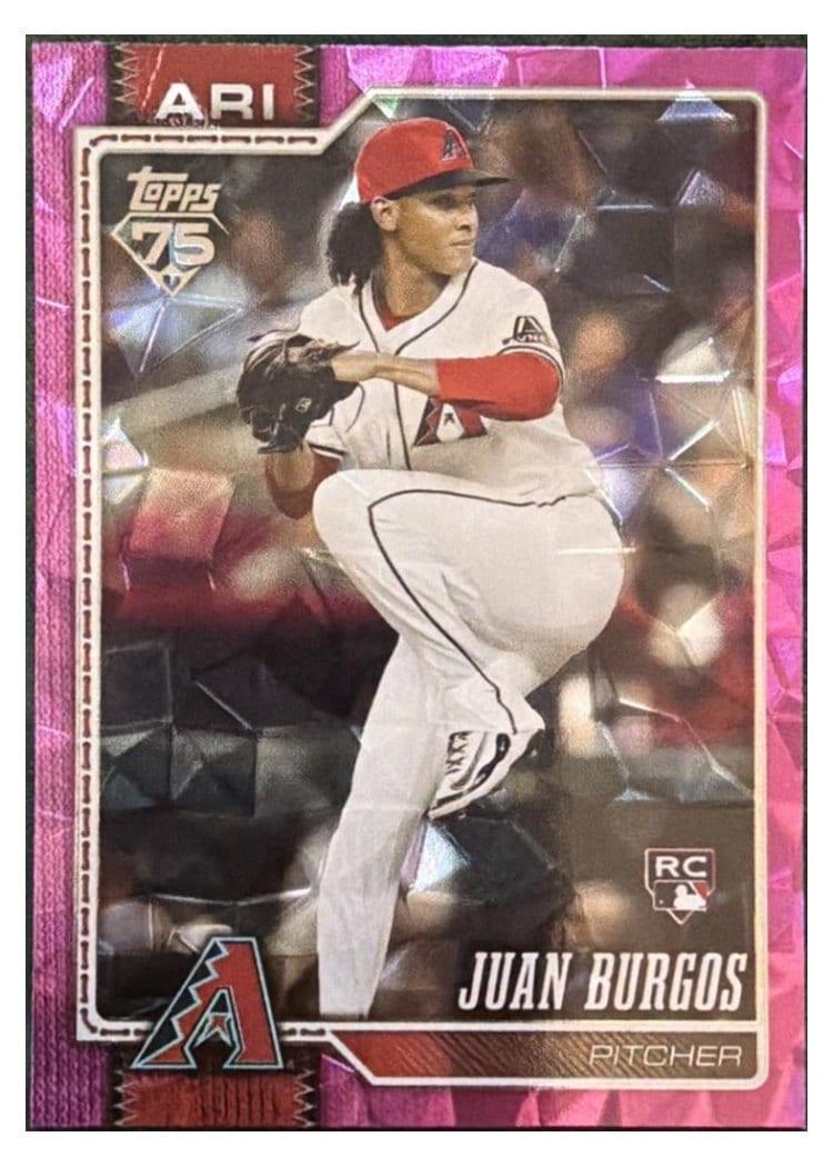 2026 Topps Base Set Juan Burgos #102 card