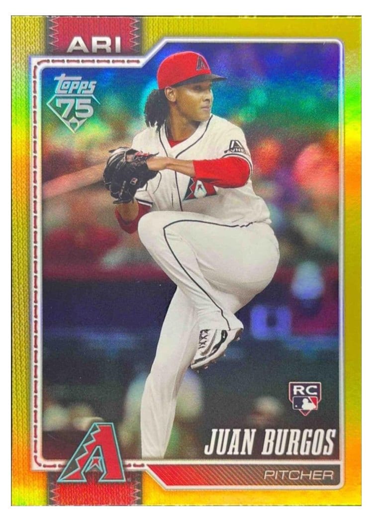 2026 Topps Base Set Juan Burgos #102 card