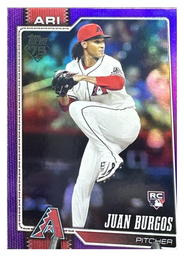 2026 Topps Base Set Juan Burgos #102 card