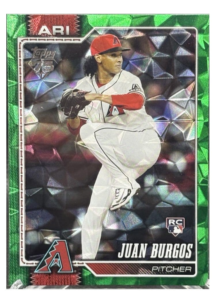 2026 Topps Base Set Juan Burgos #102 card