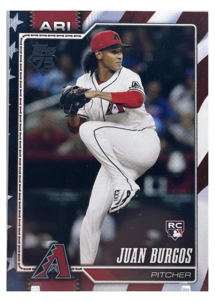 2026 Topps Base Set Juan Burgos #102 card