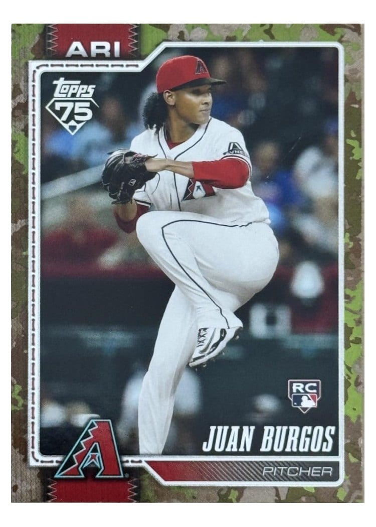 2026 Topps Base Set Juan Burgos #102 card
