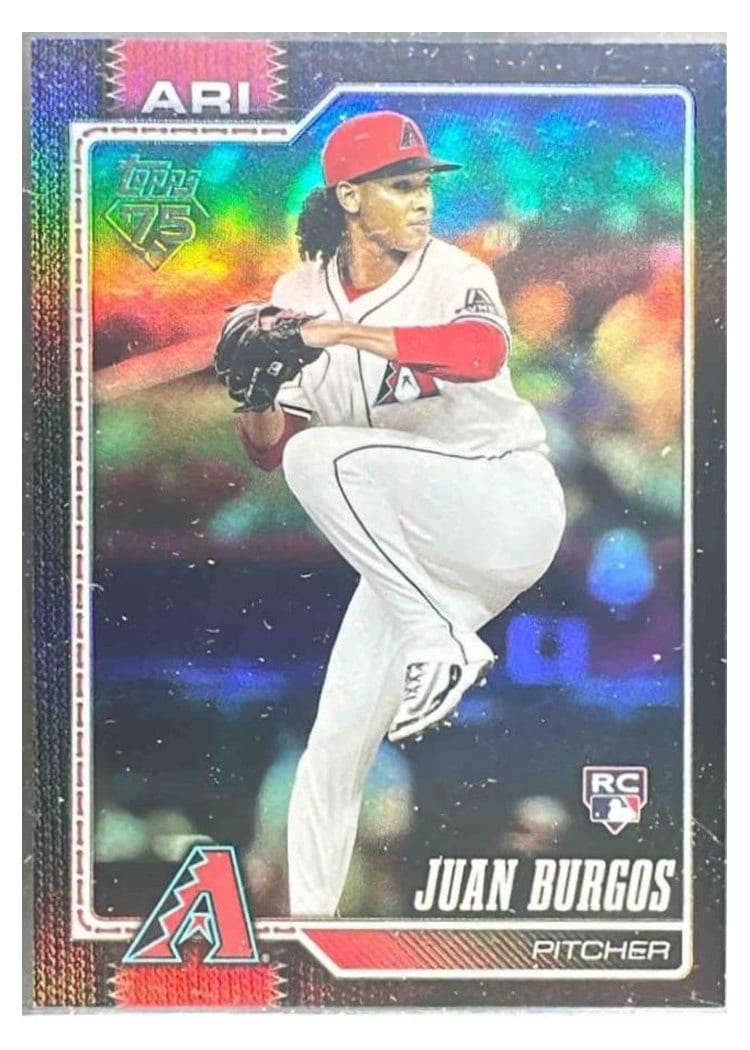 2026 Topps Base Set Juan Burgos #102 card