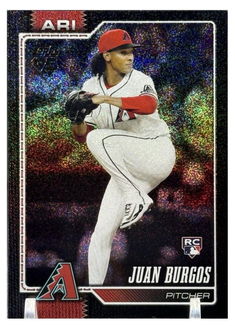 2026 Topps Base Set Juan Burgos #102 card
