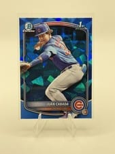 2025 Bowman Chrome Sapphire Edition Prospects Juan Cabada #BCP-207 card
