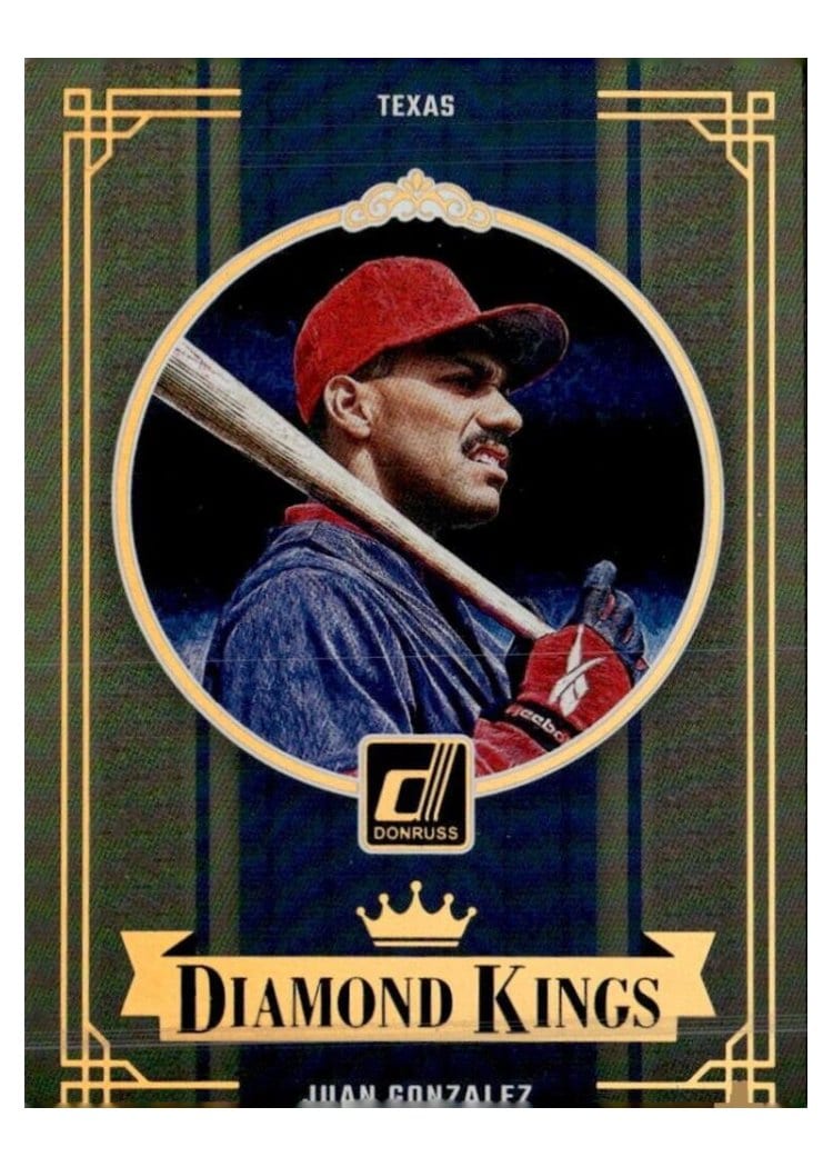 2024 Donruss Diamond Kings Juan Gonzalez #15 card